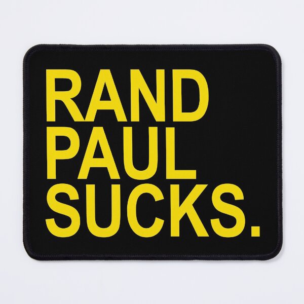 Item preview, Copy of Rand Paul Sucks (yellow) designed and sold by Thelittlelord.