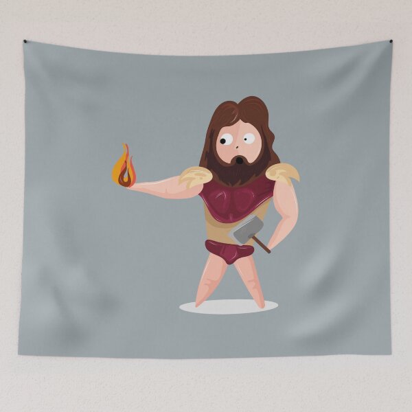 Item preview, Hephaestus Cartoon  designed and sold by Klotho-Fashion.