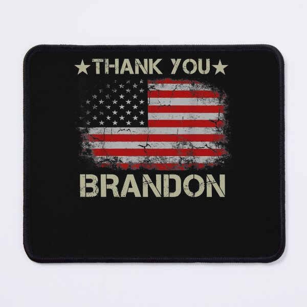 Item preview, Thank You Brandon American Flag Impeach Biden designed and sold by kamilbogaty1.