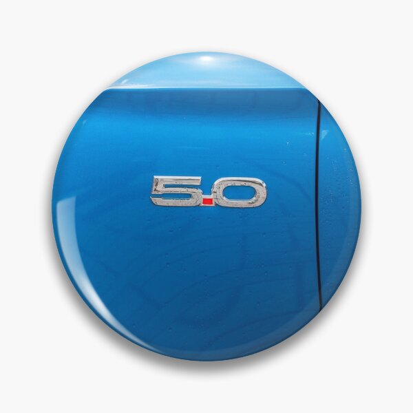 Item preview, 2018 Blue Ford Mustang GT 5 Emblem designed and sold by RichFrancoCars.