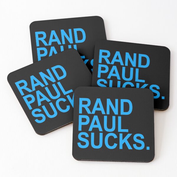 Item preview, Rand Paul Sucks (blue) designed and sold by Thelittlelord.