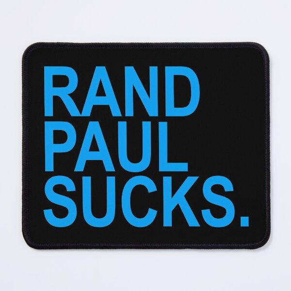 Item preview, Rand Paul Sucks (blue) designed and sold by Thelittlelord.