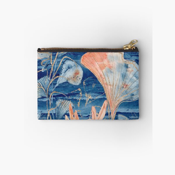 Item preview, Gold Blue Coral - Under the Sea designed and sold by DzineVine.