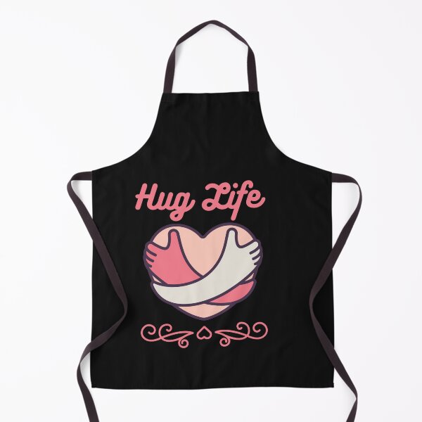 Item preview, Hug Life - Funny Saying thug life hug life black and white designed and sold by Rainbow Designs.
