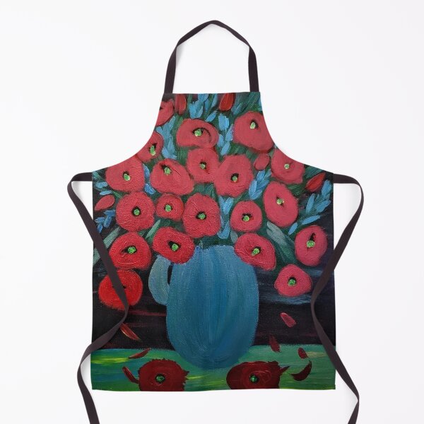 Item preview, Metallic red poppies designed and sold by kkartwork.