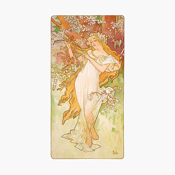 quot Alphonso Mucha drawings Mucha - Pp,504x498 Pad,600x600,f8f8f8 