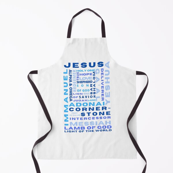 Item preview, Names of Jesus | Shades of Blue designed and sold by WordsToArt.