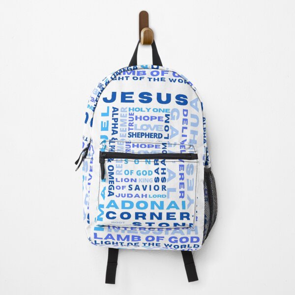 Item preview, Names of Jesus | Shades of Blue designed and sold by WordsToArt.
