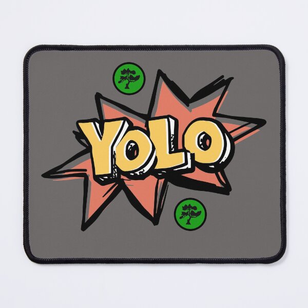 Item preview, MTG Comic Speech Bubbles - YOLO Stickers designed and sold by MWDG-DesignsMTG.