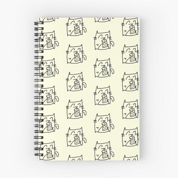 Item preview, SEVENTEEN JUN boba cat drawing designed and sold by kissywara.