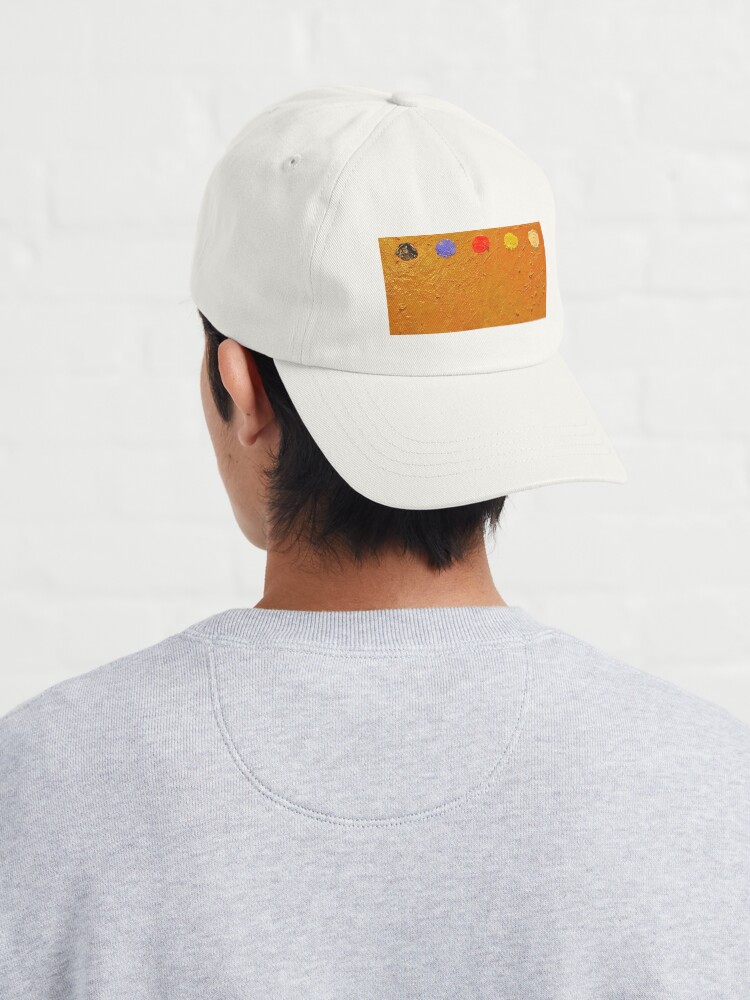 Imagen 4 de 7, Gorra con la obra PALETA DE COLORES, diseñada y vendida por Islakartare.