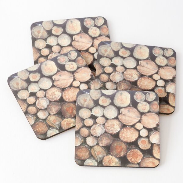 Item preview, Wood Pile designed and sold by ImpPrintsArt.