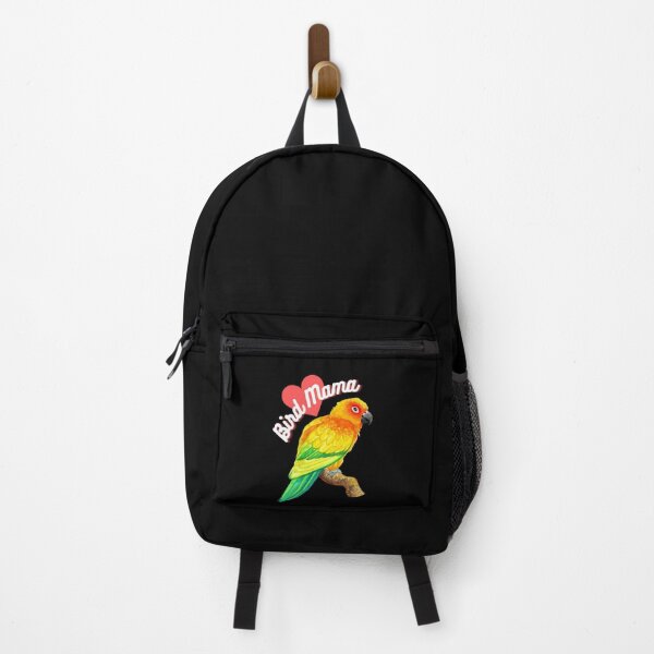 Item preview, Bird Mama | Sun Conure Parrot Owner Watercolor designed and sold by Ivy Lily Art.