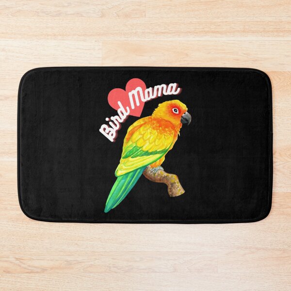 Item preview, Bird Mama | Sun Conure Parrot Owner Watercolor designed and sold by Ivy Lily Art.