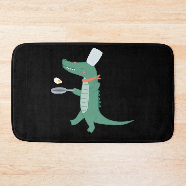 Item preview, Cooking crocodile designed and sold by ThePrintCrafty.