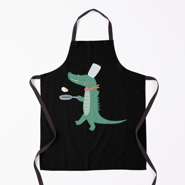 Item preview, Cooking crocodile designed and sold by ThePrintCrafty.