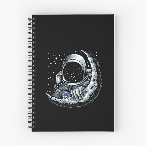 Item preview, NASA astronaut behind the moon designed and sold by AxzoGerman.