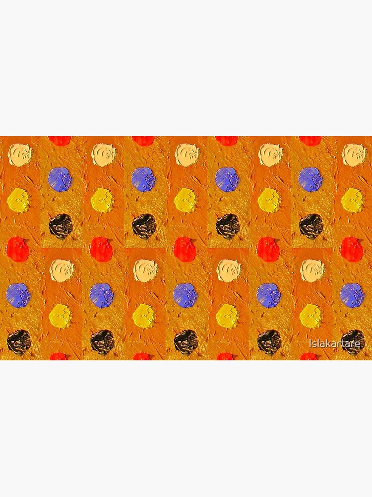 Imagen 4 de 4, Taza de café con la obra PALETA DE COLORES, diseñada y vendida por Islakartare.