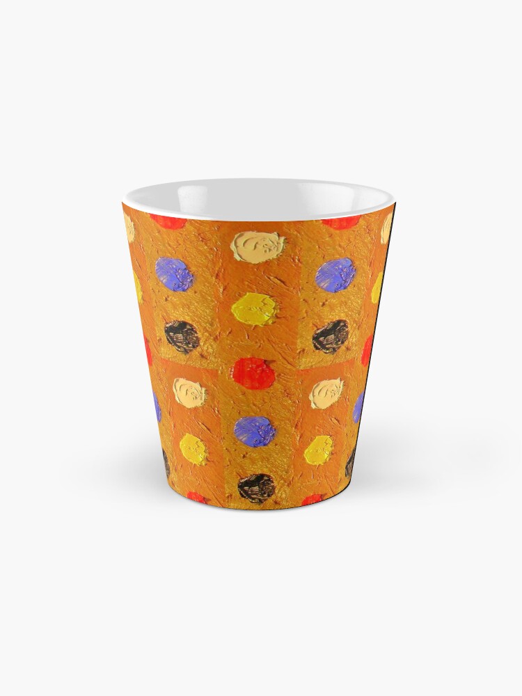 Imagen 2 de 4, Taza de café con la obra PALETA DE COLORES, diseñada y vendida por Islakartare.