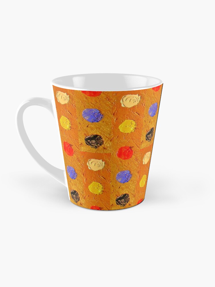 Imagen 3 de 4, Taza de café con la obra PALETA DE COLORES, diseñada y vendida por Islakartare.