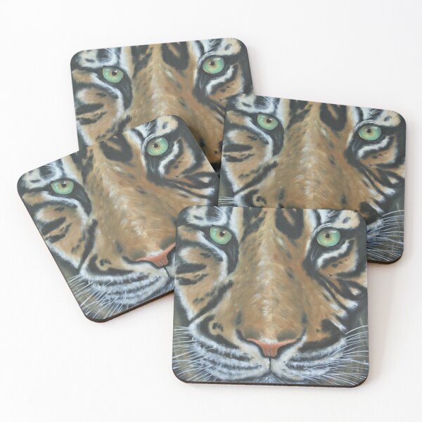 Item preview, Tiger oil painting designed and sold by ArtbyTreva.