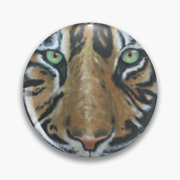 Item preview, Tiger oil painting designed and sold by ArtbyTreva.