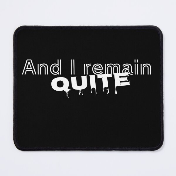 Item preview, And I remain quite | Introvert designed and sold by Shivanshu Tiwari.