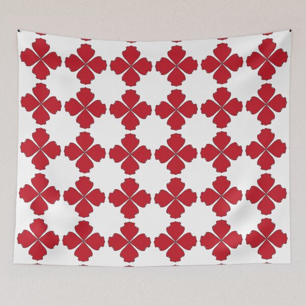 Item preview, Red flower symbol designed and sold by stavina.