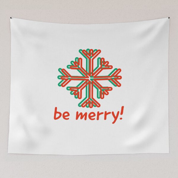 Item preview, BE MERRY - MERRY - CHRISTMAS TIME  designed and sold by Tropical Blood.