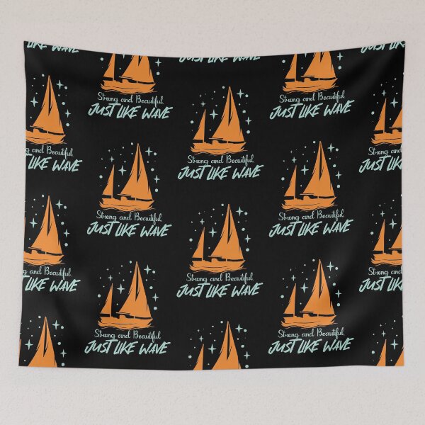 Item preview, Strong and Beautiful, Just Like Wave - Sailor designed and sold by cruzzcreation.
