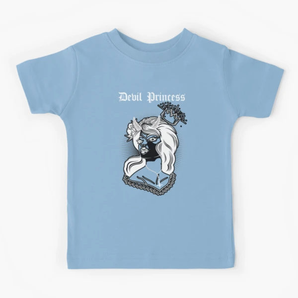 Soft Grunge Devil Princess. Aesthetic Punk Goth Girl product Kids T-Shirt  for Sale by D-C-Designs