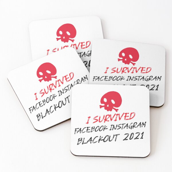 Item preview, I SURVIVED FACEBOOK INSTAGRAM BLACKOUT 2021 Mouse Pad designed and sold by henes88.