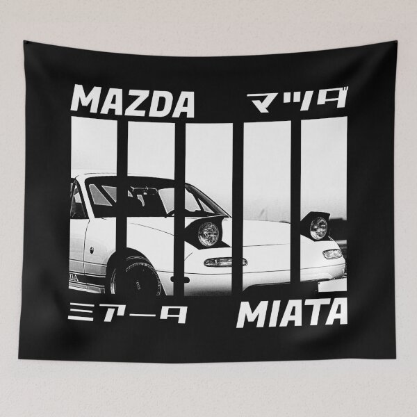 Item preview, Mazda Miata MX-5 NA Black 'N White Archive 3 (BLACK VERSION) designed and sold by Cero81.