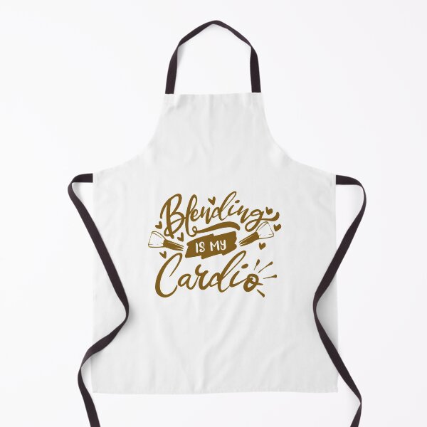 Artikelvorschau, Blending ist mein Cardio-Makeup-Zitat entworfen und verkauft von Open Canvas.