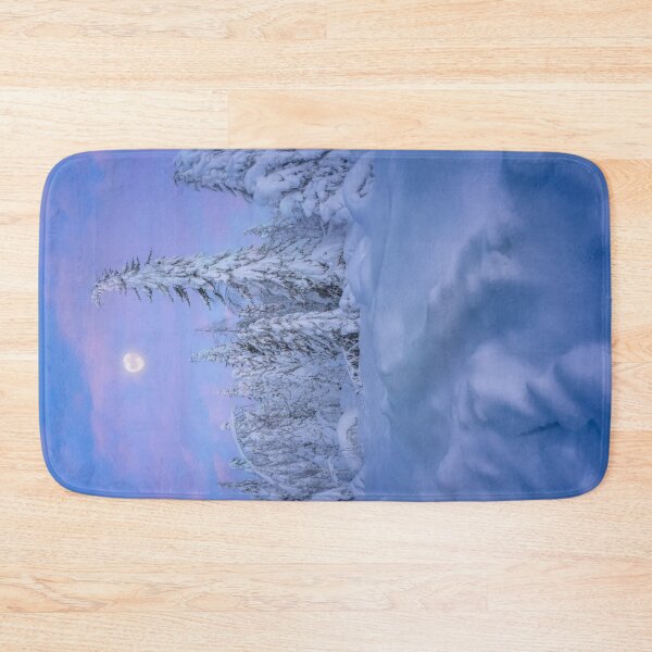 Item preview, Snowy winter forest at sunset designed and sold by Svetlana Korneliuk.