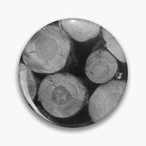 Item preview, Wood Pile Black and White designed and sold by ImpPrintsArt.