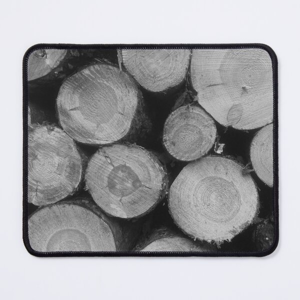 Item preview, Wood Pile Black and White designed and sold by ImpPrintsArt.