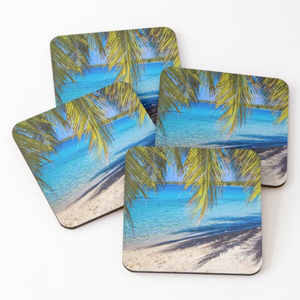 Item preview, Shadows on the beach, Takapoto, Tuamotu, French Polynesia designed and sold by Lyl Dil Creations.