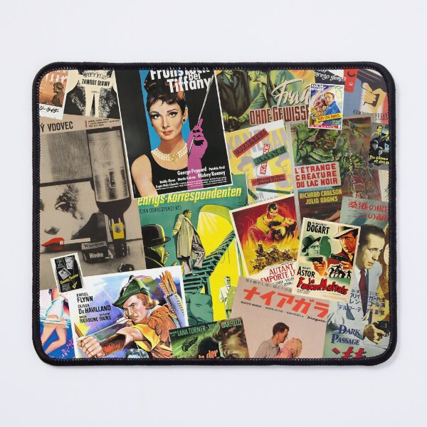 Item preview, Vintage Foreign Movie Poster Collage designed and sold by andrewalcock.