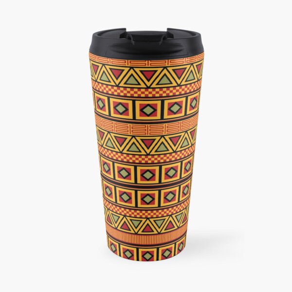 African pattern Travel Mug
