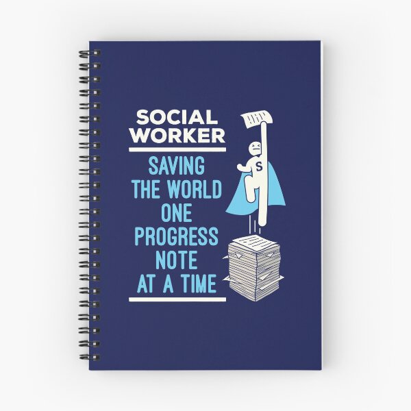 Item preview, Social Worker Saving the World One Progress Note at a Time designed and sold by jaygo.