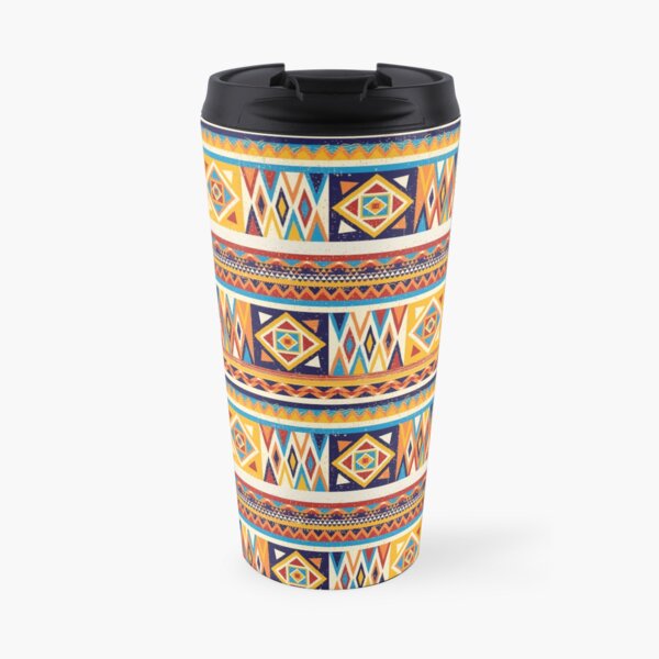 African pattern Travel Mug