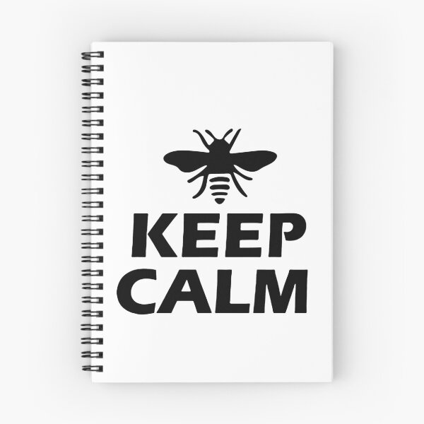 Item preview, Keep Calm Honey Bee Collecting Honey Love bumble bee ,Gift friend Funny Art Design Happy Apparel Essential Inspiration Joy Mood designed and sold by DesignByHeartUK.