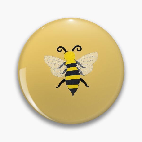 Item preview, Bumble bee on yellow designed and sold by Encie-Designs.