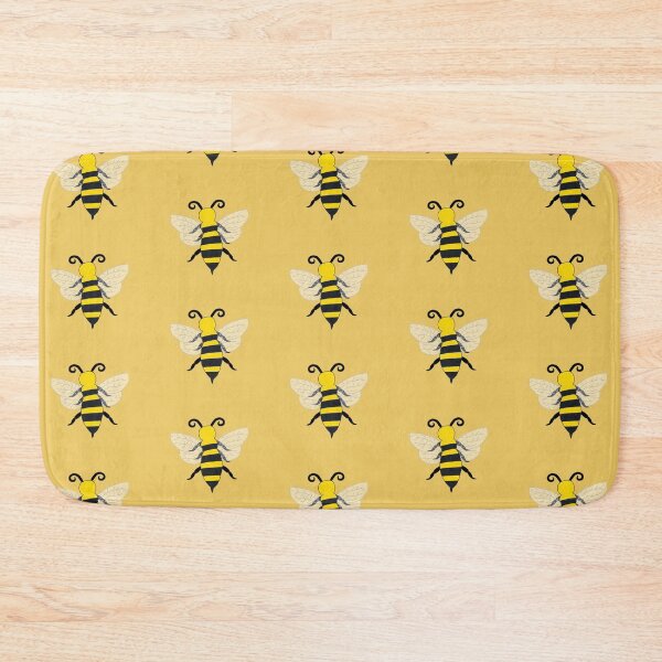 Item preview, Bumble bee on yellow designed and sold by Encie-Designs.
