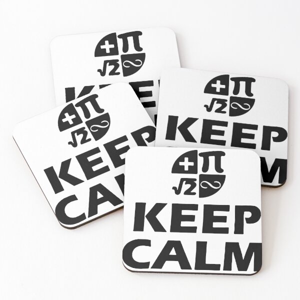 Item preview, Keep Calm Love Math I love mathematics formula pie infinity Gift friend Funny Art Design Happy Apparel Essential Inspiration Joy Mood designed and sold by DesignByHeartUK.