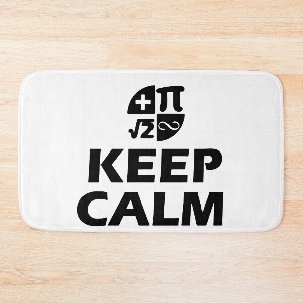 Item preview, Keep Calm Love Math I love mathematics formula pie infinity Gift friend Funny Art Design Happy Apparel Essential Inspiration Joy Mood designed and sold by DesignByHeartUK.
