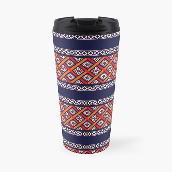 African pattern Travel Mug