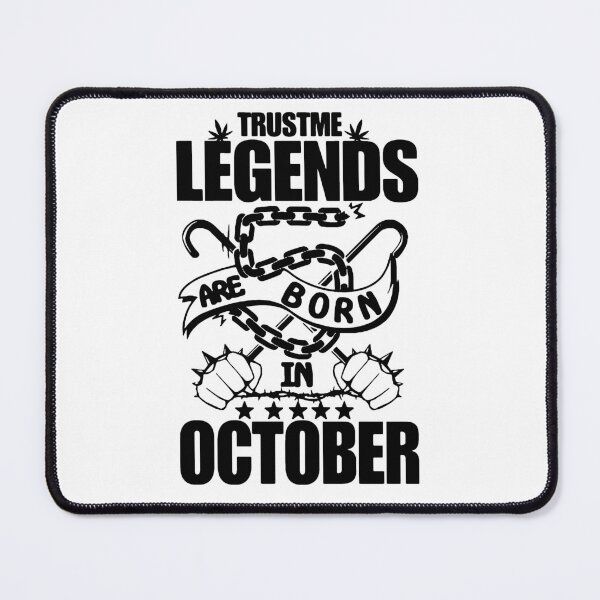 Item preview, Trust me Legends are born in October Chains Gift Premium Apparel Funny Holiday Xmas designed and sold by DesignByHeartUK.