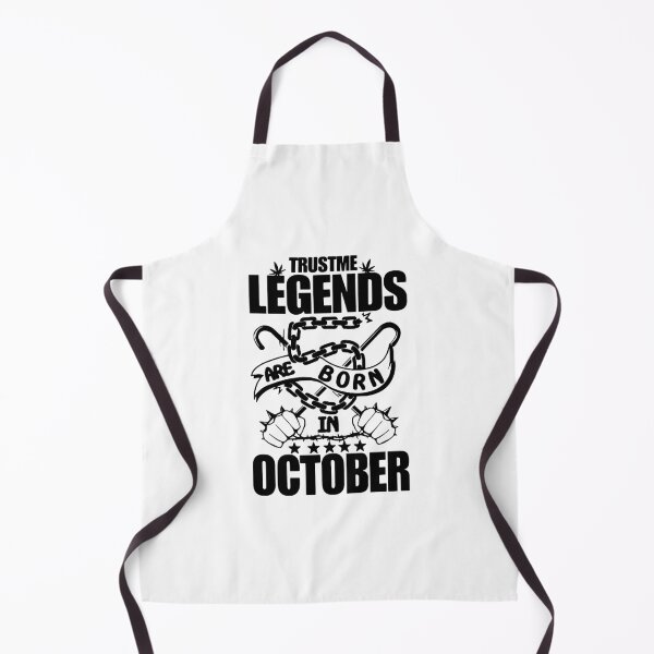 Item preview, Trust me Legends are born in October Chains Gift Premium Apparel Funny Holiday Xmas designed and sold by DesignByHeartUK.